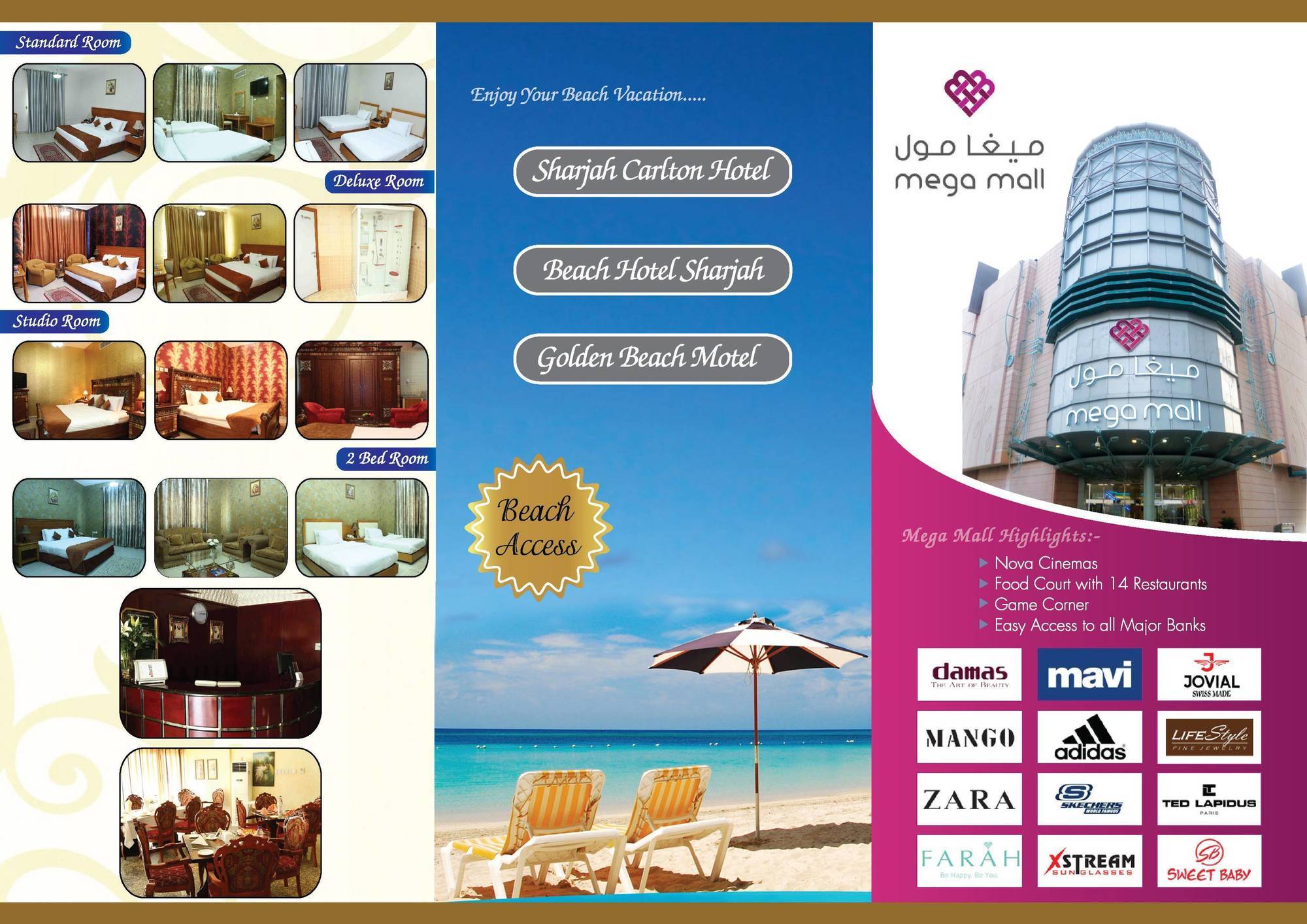 Arbella Boutique Hotel Sharjah Exterior foto
